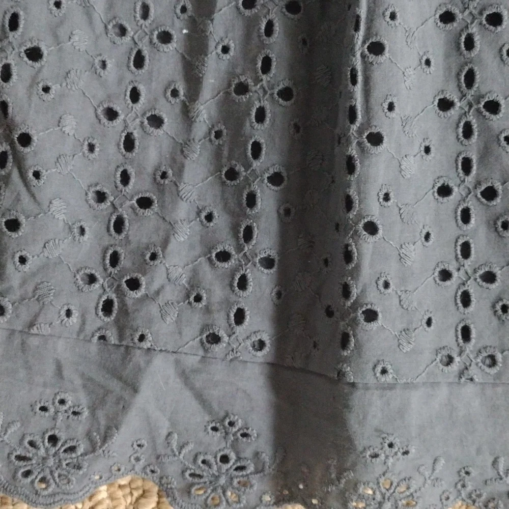 Knox Rose Women's Blue Eyelet Dress, Size XL, 100% Cotton. - Picture 7 of 16